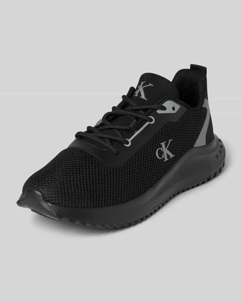 Calvin Klein Sneaker mit Logo-Details Modell 'EVA RUNNER Black