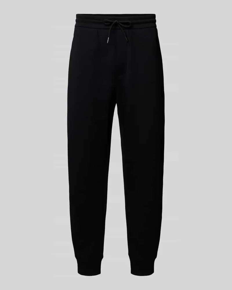 Armani Exchange Sweatpants mit elastischem Bund Black
