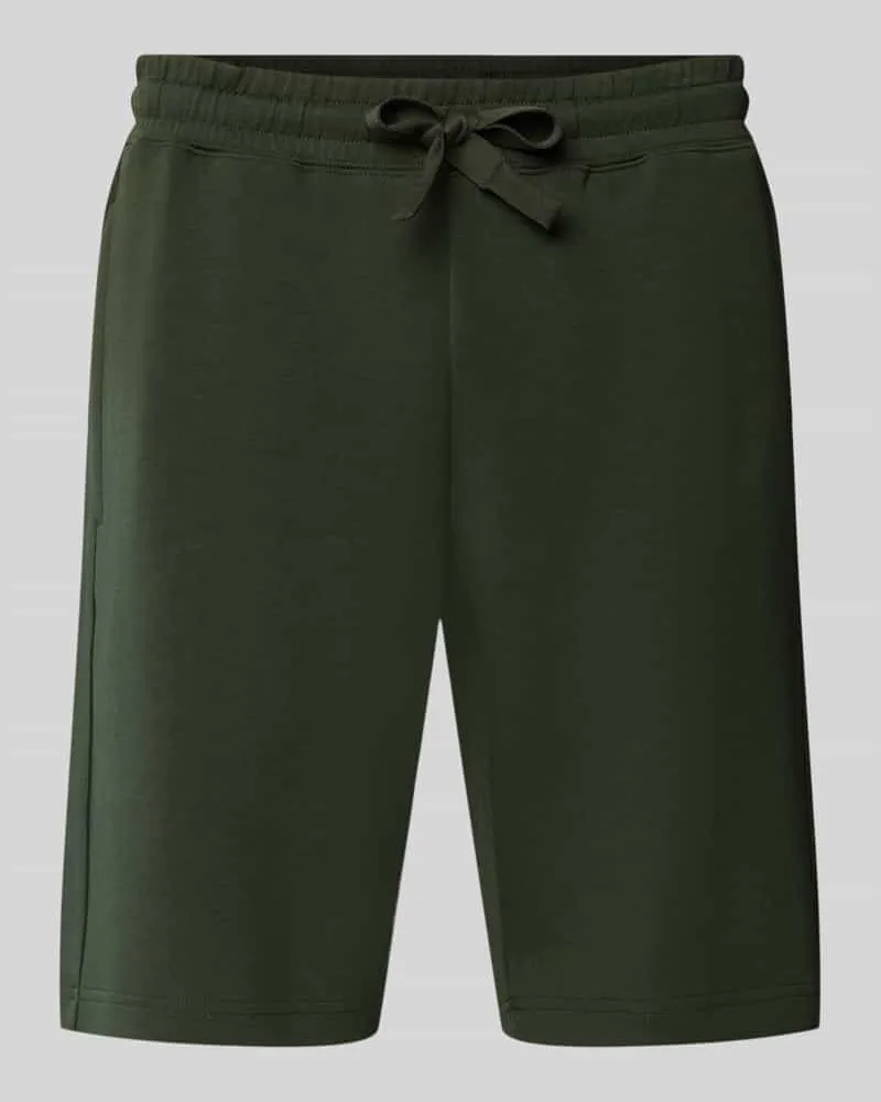 Paul Smith Sweatshorts mit elastischem Bund Dunkelgruen