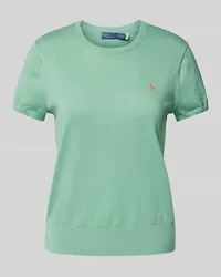 Ralph Lauren T-Shirt mit Logo-Stitching Mint