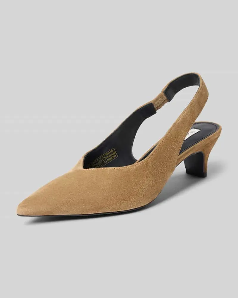 Gant Pumps aus Leder Modell 'Tillbye Hellbraun