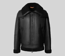 Regular Fit Lederjacke aus echtem Lammleder Modell 'JOGLACI