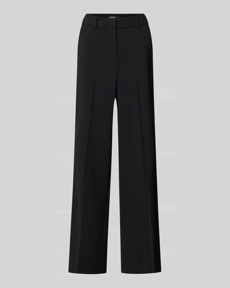 Cambio Stoffhose mit Gesäßtaschen Modell 'AMELIE Black