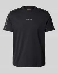 Michael Kors T-Shirt mit Galonstreifen Black