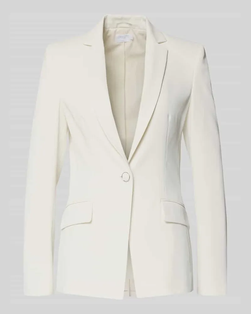 JAKE*S Blazer mit Reverskragen und Pattentaschen Ecru