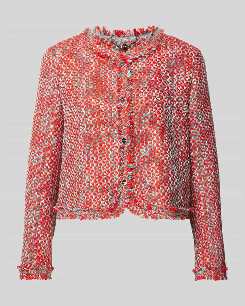 Marc Cain Blazer mit Knopfleiste Rot