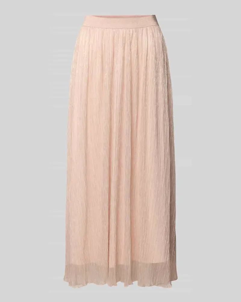 Oui  Maxirock mit Strukturmuster Rose