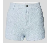 Shorts in Bouclé-Optik