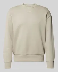 Calvin Klein Sweatshirt mit Label-Print Modell 'NANO Stein