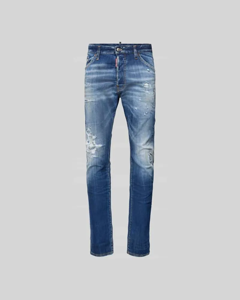 Dsquared2 Jeans im Used-Look Hellblau