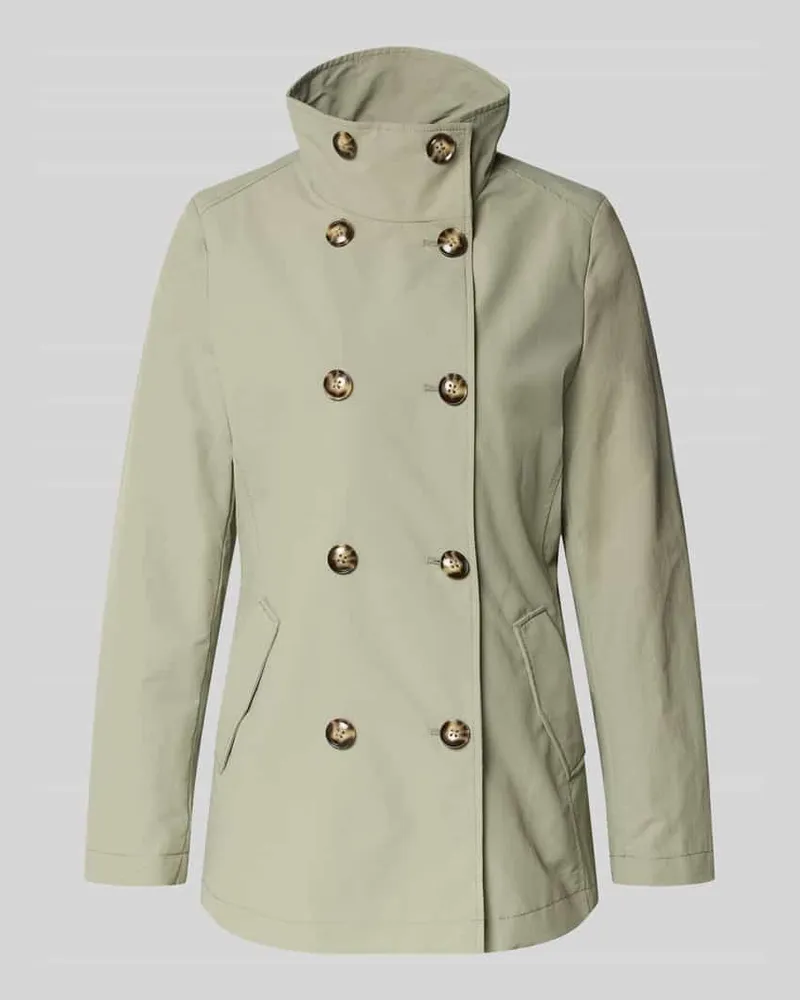 Christian Berg Regular Fit Jacke mit Stehkragen Modell 'Caban Mint