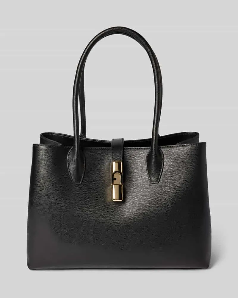 Furla Shopper aus Leder Modell 'GOCCIA Black