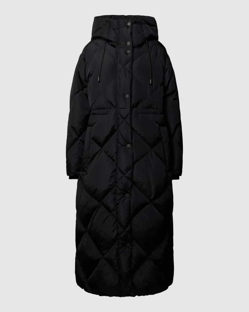 Max Mara Steppmantel mit Eingrifftaschen Modell 'MIRANO Black