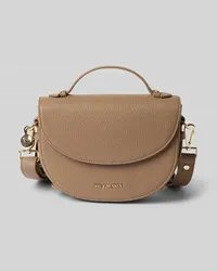 Hey Marly Ledertasche mit Label-Detail Modell 'Soul Sister Taupe