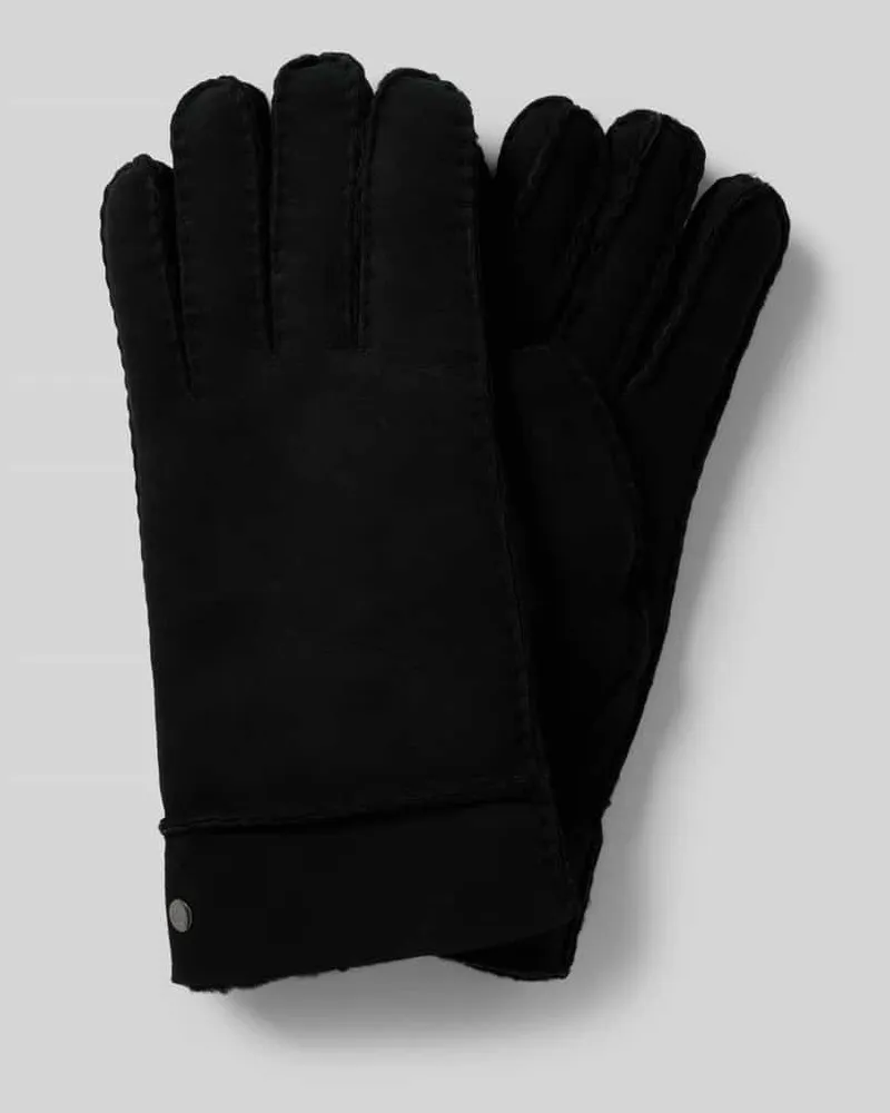 Roeckl Handschuhe mit Label-Detail Black