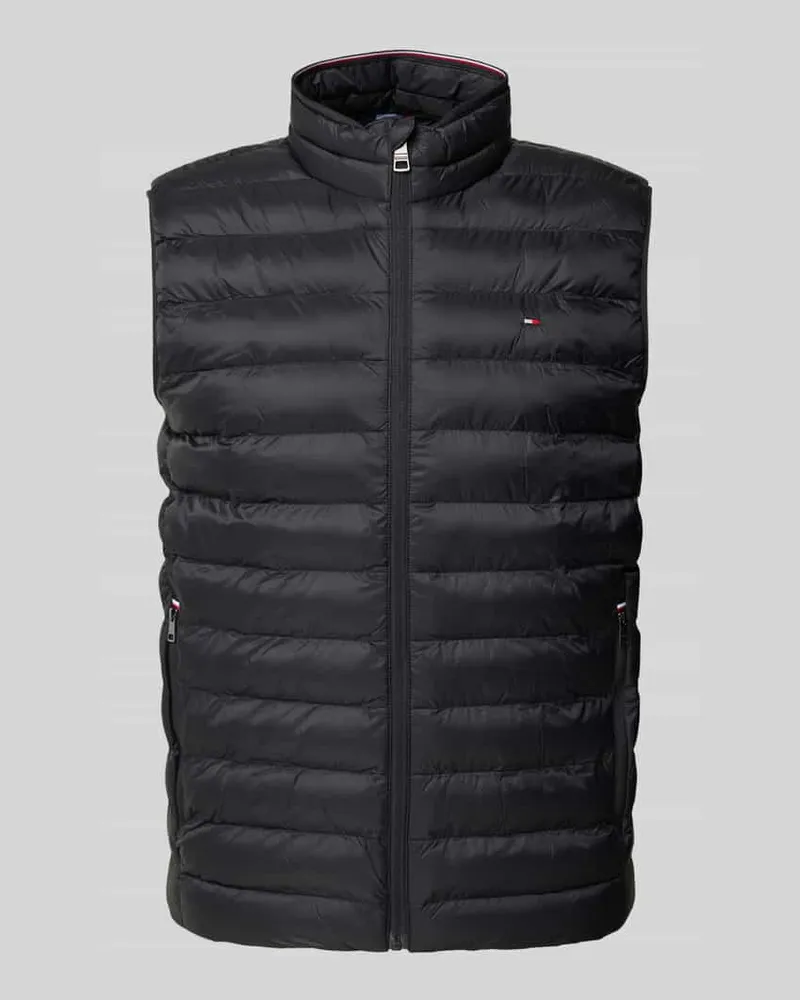 Tommy Hilfiger Steppweste mit Reißverschlusstaschen Modell 'CORE PACKABLE Black