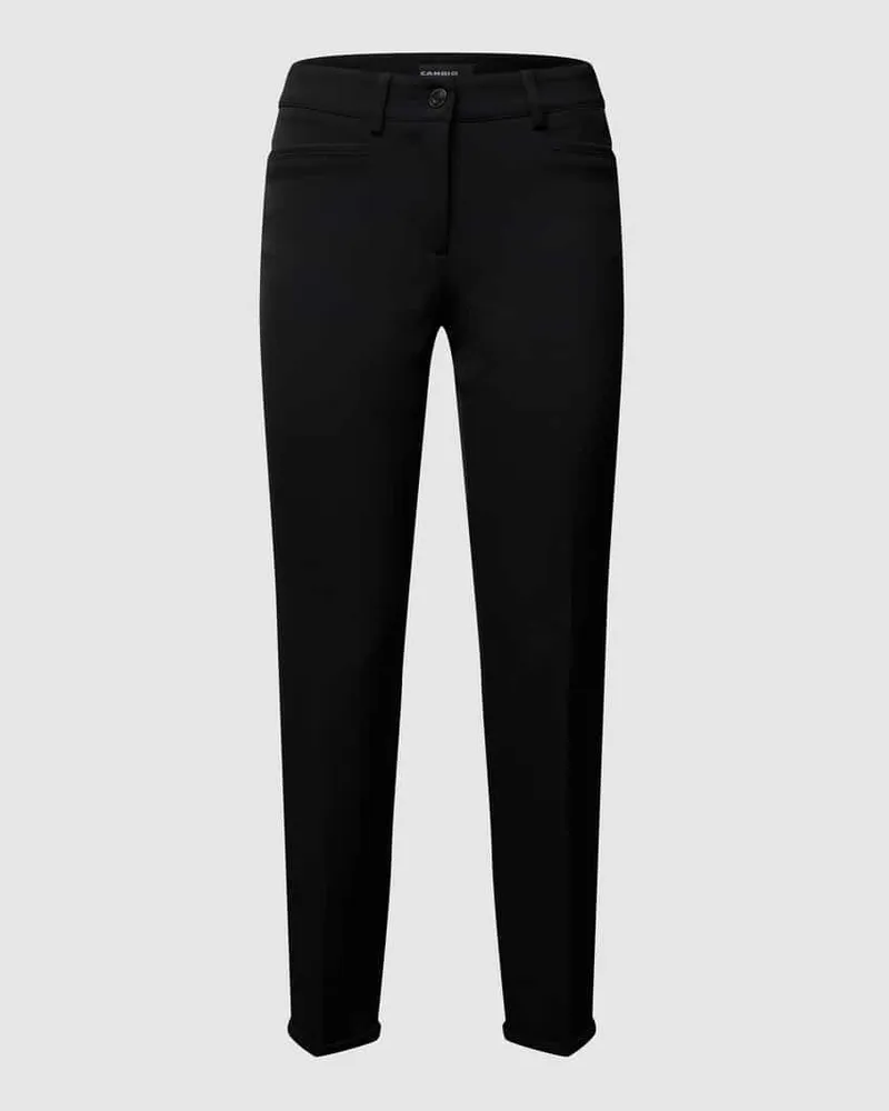 Cambio Stoffhose mit fixiertem Umschlag Modell 'RENIRA' Modell RENIRA Black