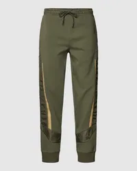 HUGO BOSS Sweatpants mit Eingrifftaschen Modell 'Hadikon Oliv