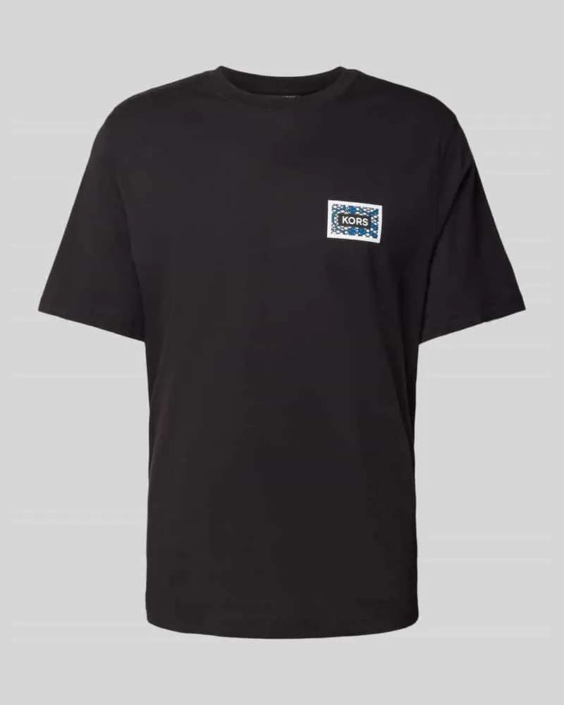 Michael Kors T-Shirt mit Label-Details Black