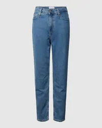 Calvin Klein Mom Fit Jeans im 5-Pocket-Design Jeansblau