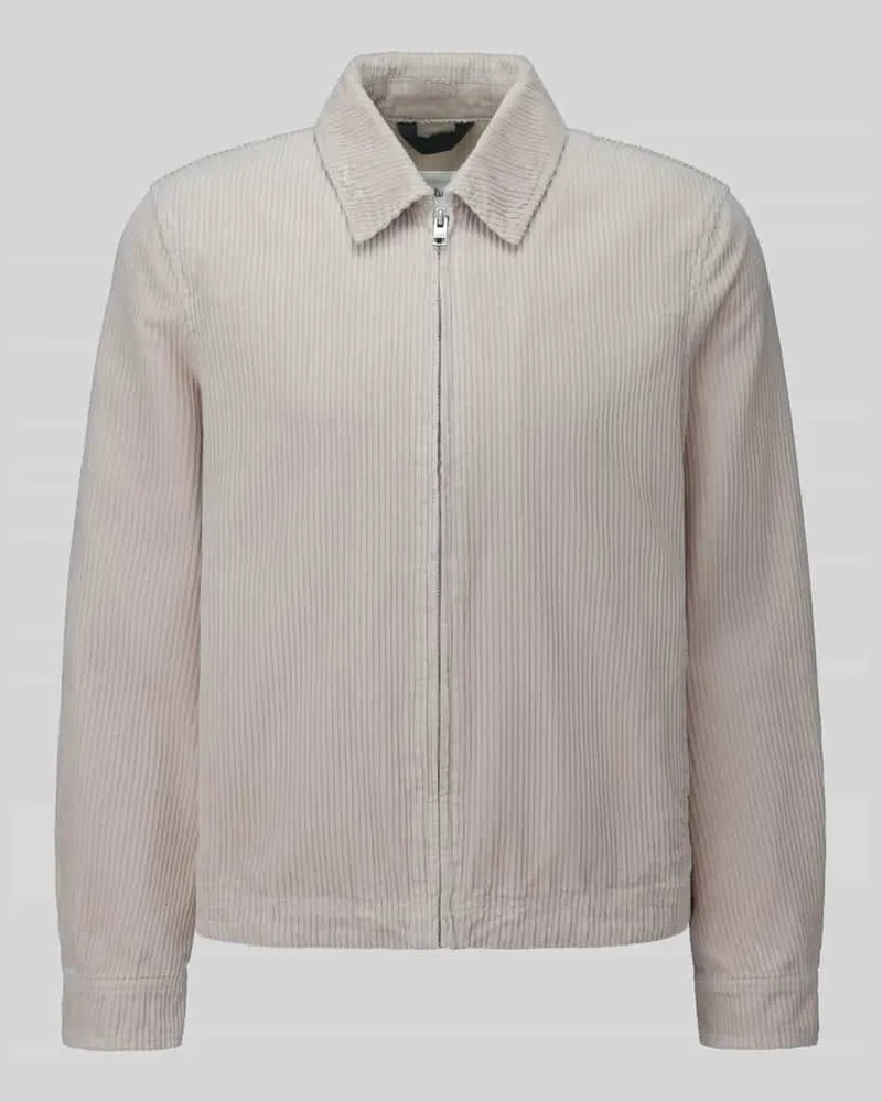 S.Oliver Hemdjacke mit Reißverschluss-Front Beige