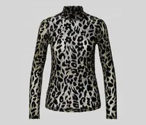 Longsleeve mit Stehkragen