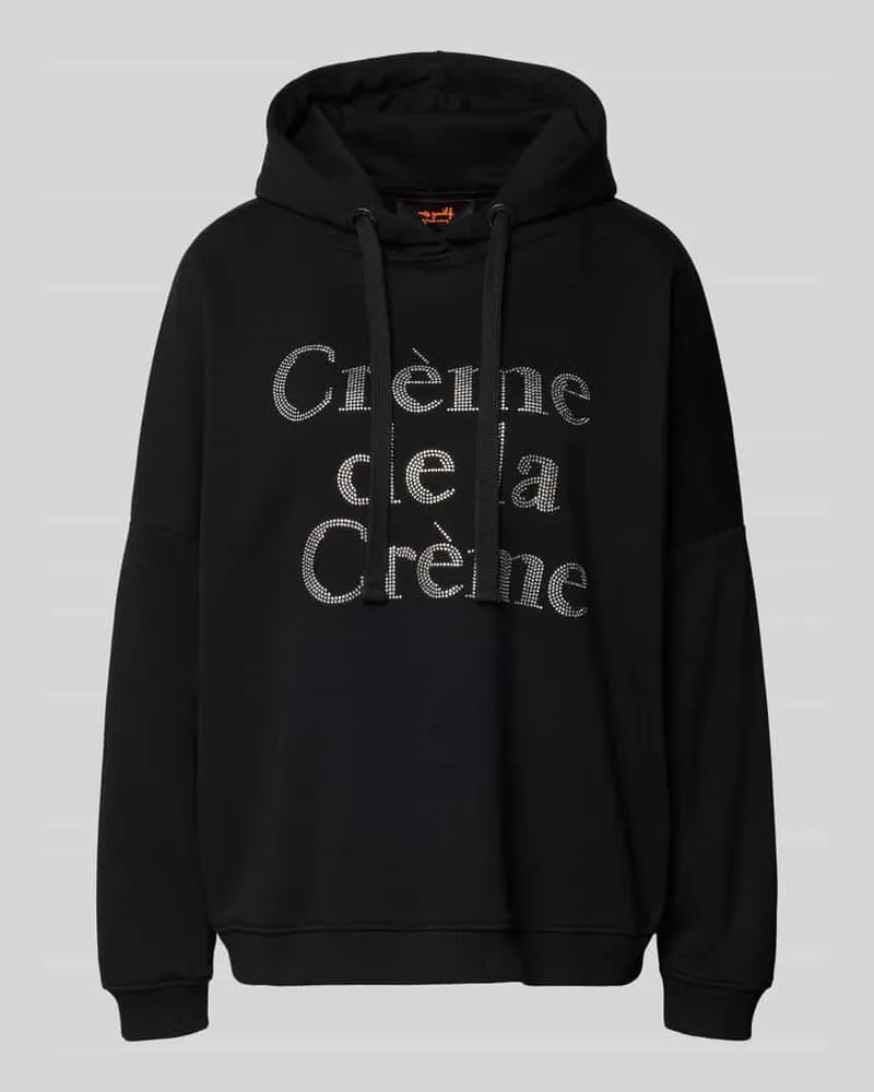 Miss Goodlife Oversized Hoodie mit Kapuze Black