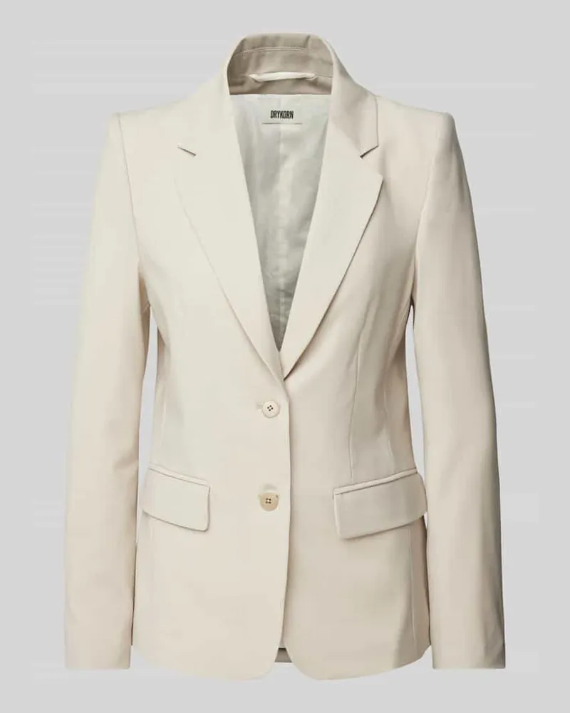Drykorn Blazer mit Reverskragen Modell 'BUNDREY Sand
