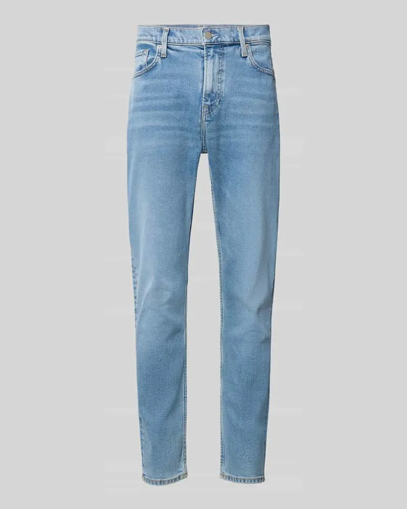 Armedangels Tapered Fit Jeans aus Tapered Fit Jeans aus Baumwoll-Lyocell-Mix Modell 'AARJO TARPA Hellblau