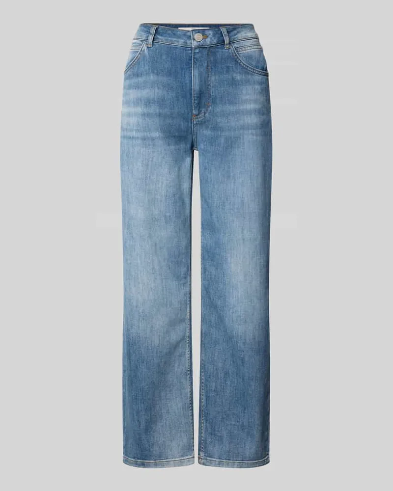 Lanius Jeans im Used-Look mit Eingrifftaschen Jeansblau