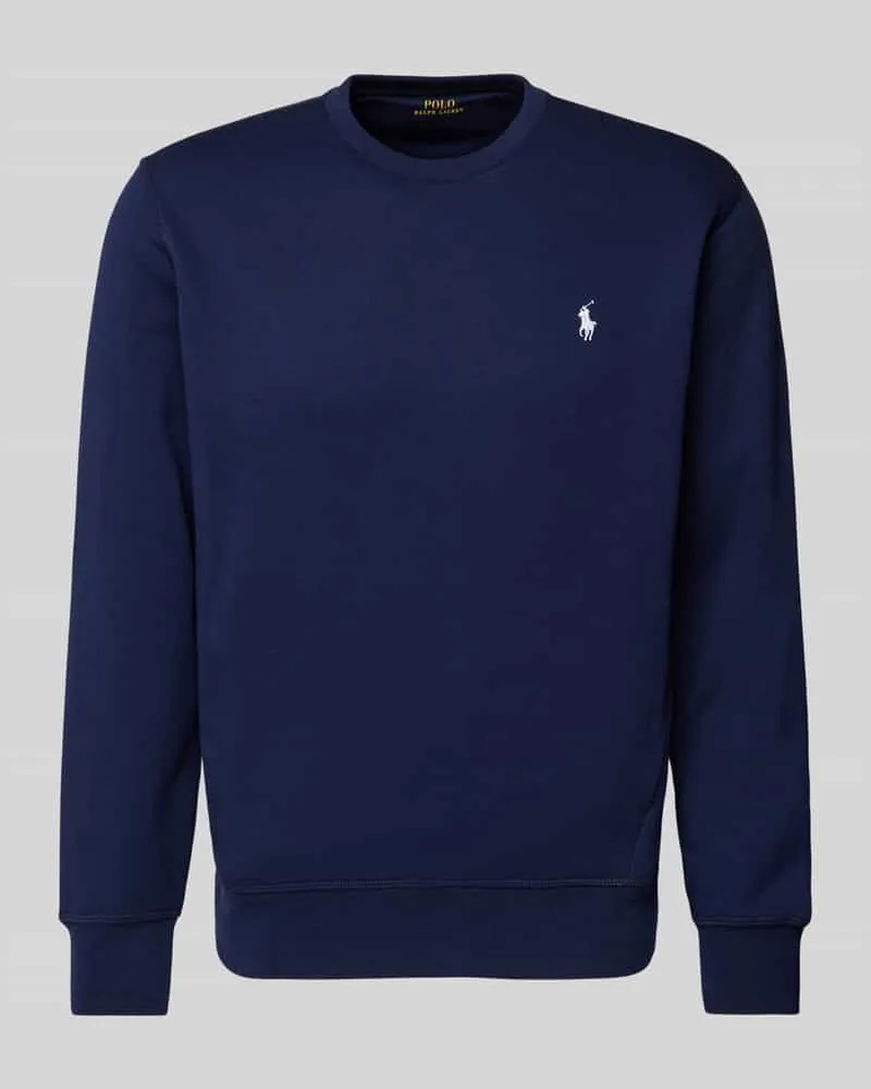 Ralph Lauren Sweatshirt mit Label-Stitching Marine