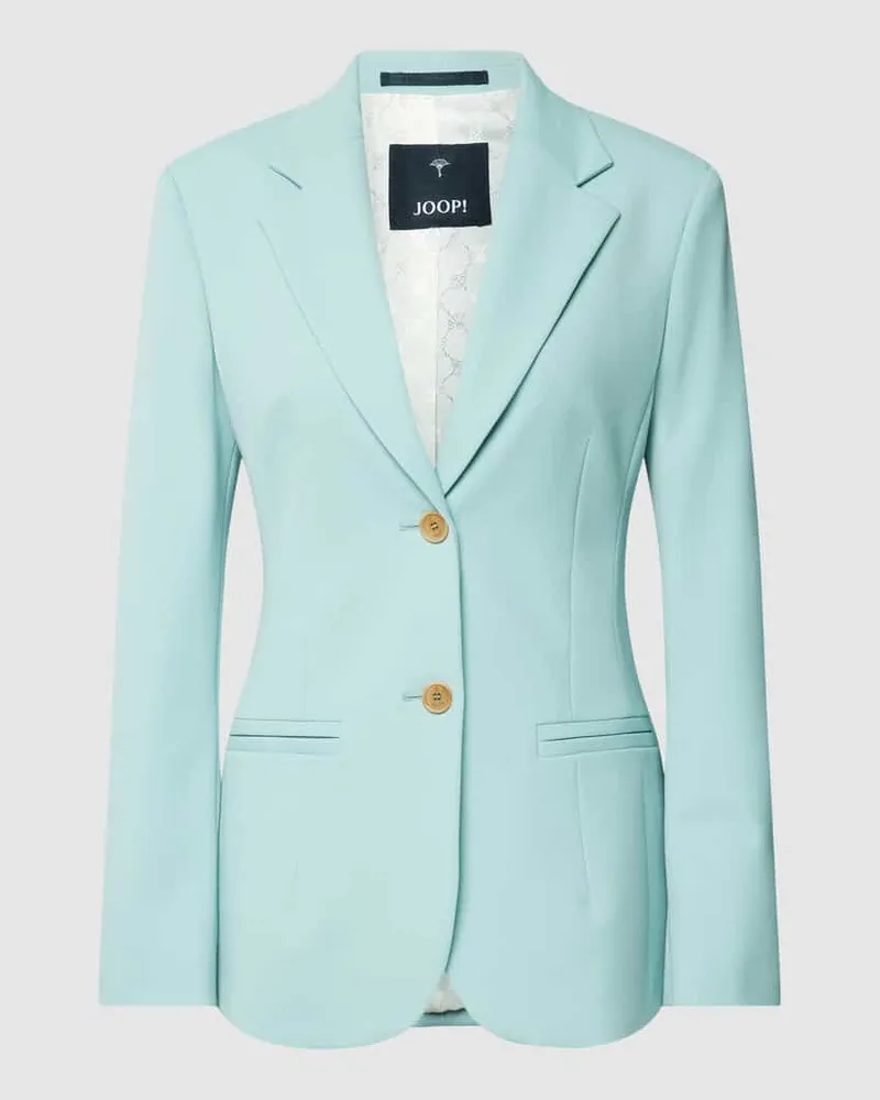 JOOP! Blazer mit Paspeltaschen Helltuerkis