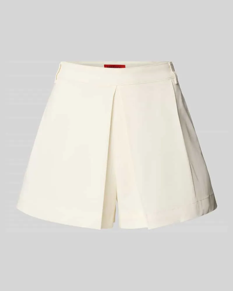MAX&Co. Regular Fit Bermuda aus Baumwoll-Mix Modell 'MAESTRO Weiss