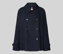 Cropped Trenchcoat mit wasserabweisender Funktion