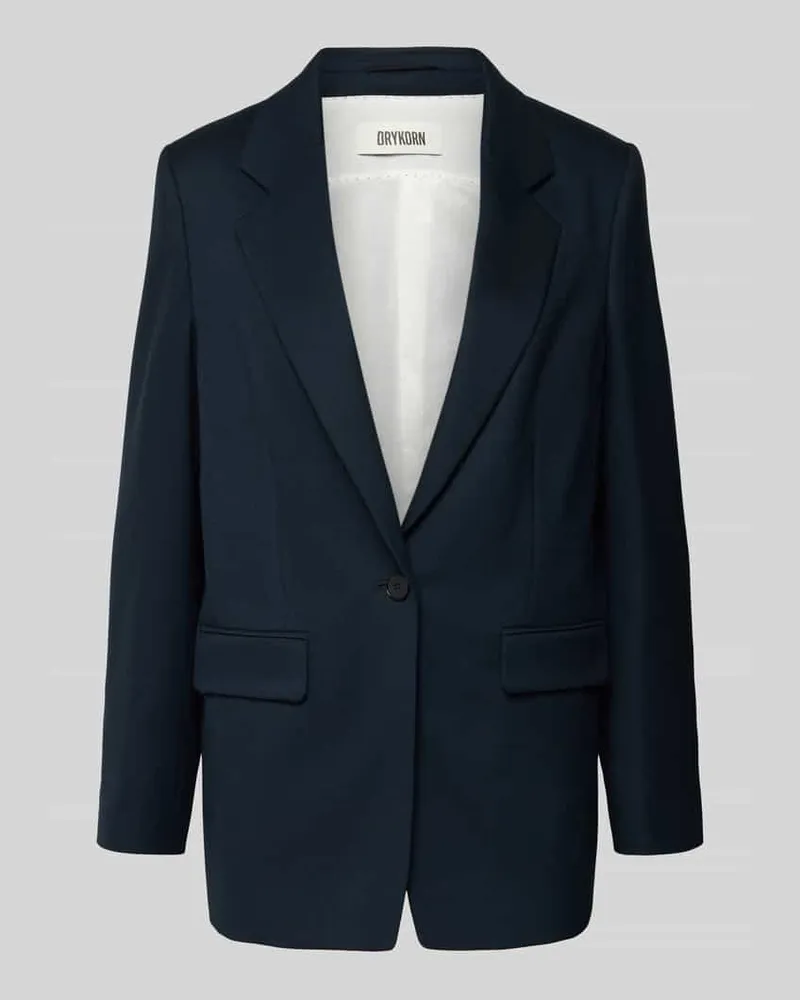 Drykorn Relaxed Fit Blazer mit Pattentaschen Modell 'GLENDALE Marine