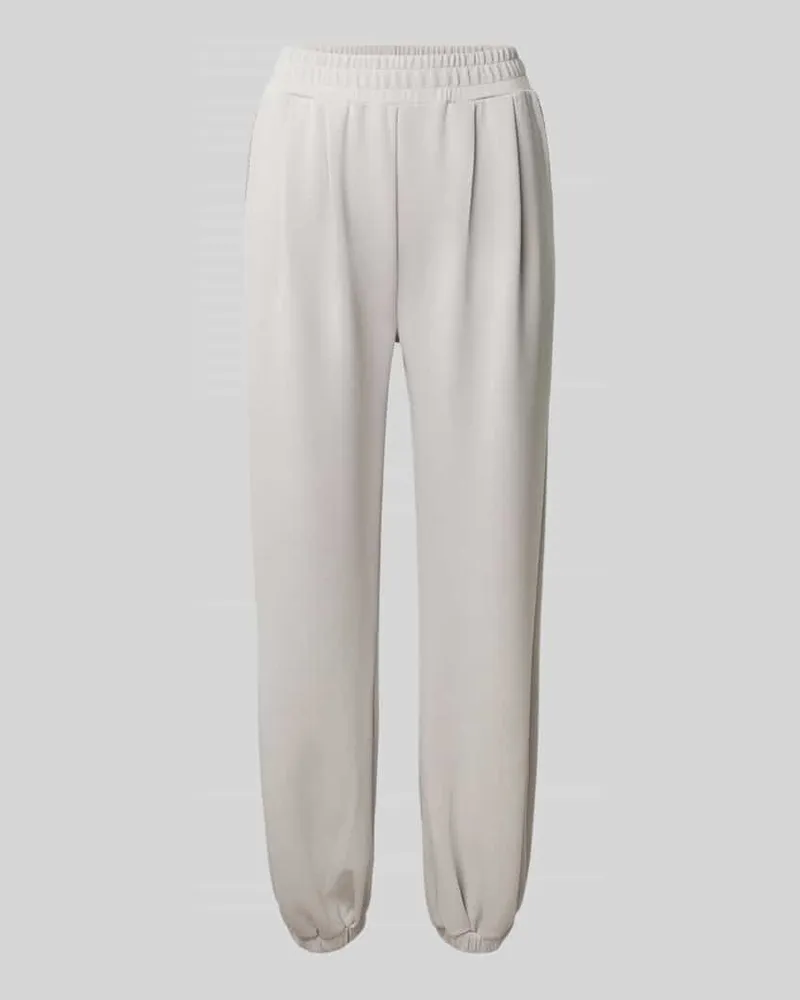 EA7 Sweatpants mit elastischem Bund Hellgrau