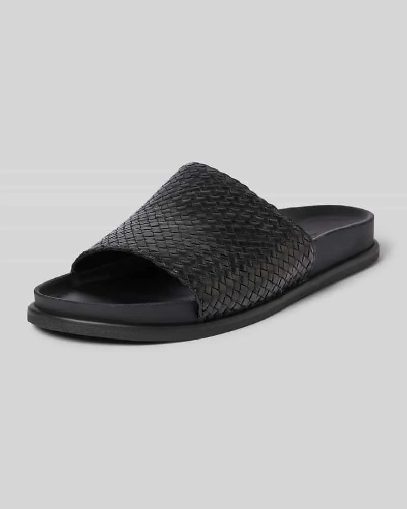 Vagabond Slides in Flecht-Optik Modell 'Effie Black