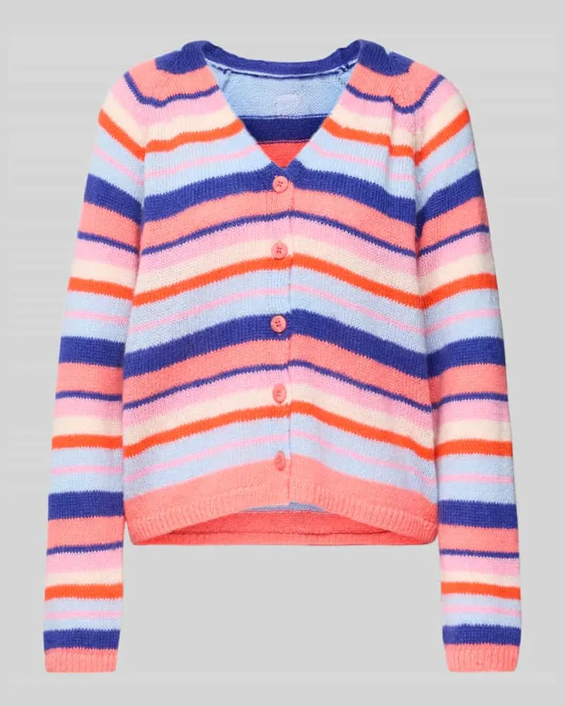 Smith & Soul Strickjacke mit Knopfleiste Blau