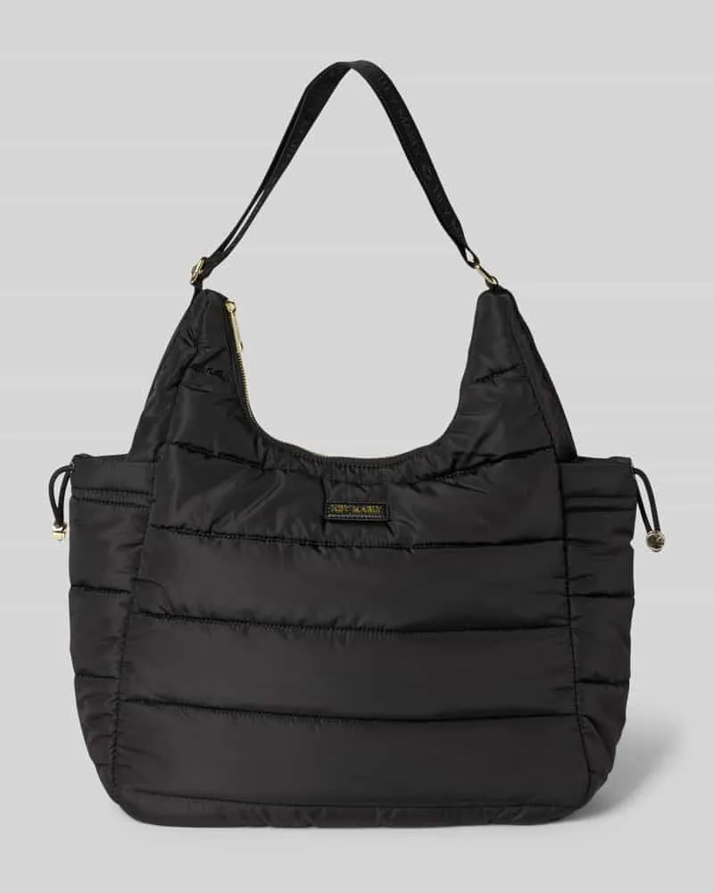 Hey Marly Handtasche mit Steppnähten Modell 'Alltime Buddy Black