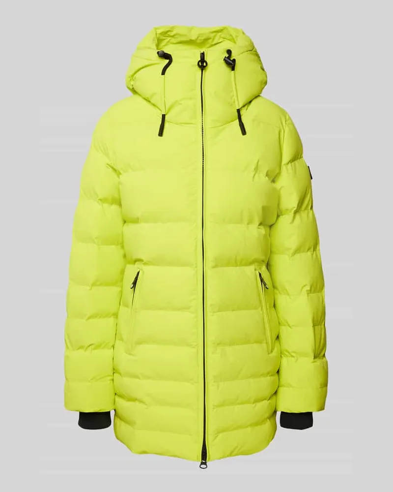 Wellensteyn Shaped Fit Steppjacke mit Reißverschlusstaschen Modell 'CORDOBA Neon