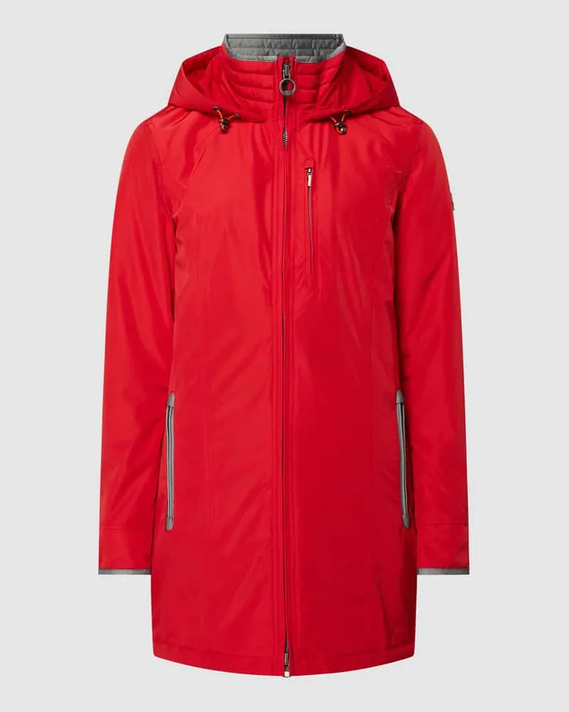 Wellensteyn Funktionsjacke mit Label-Detail Modell 'STOCKHOLM Rot