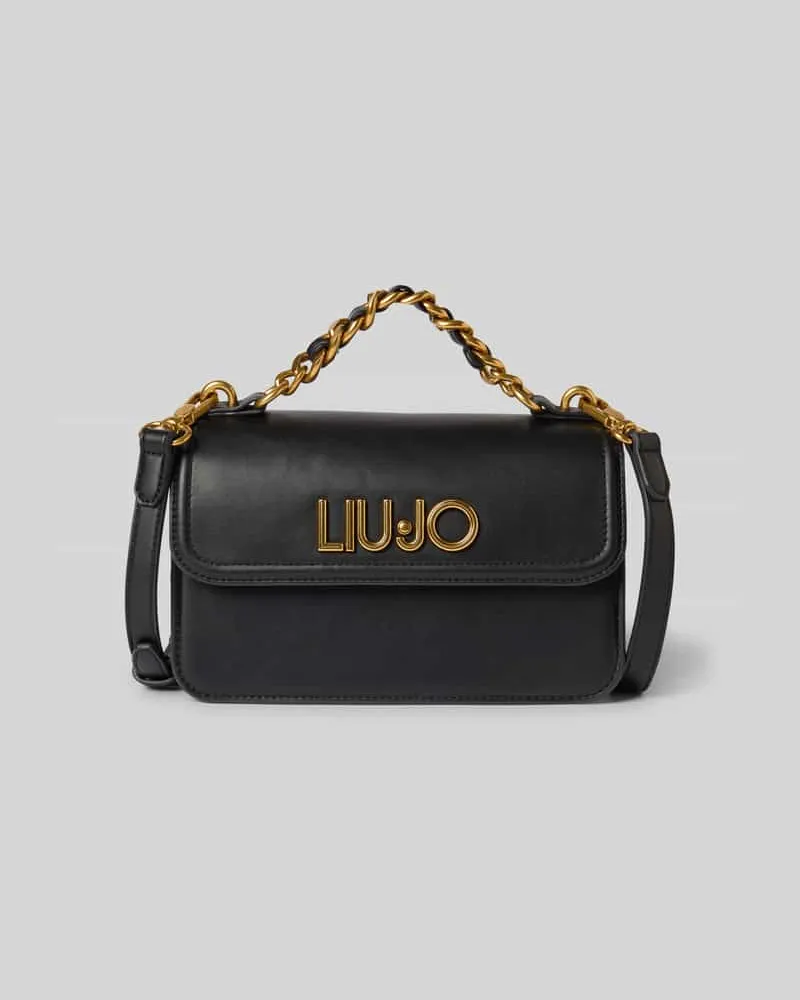 Liu Jo Handtasche mit Label-Applikation Black