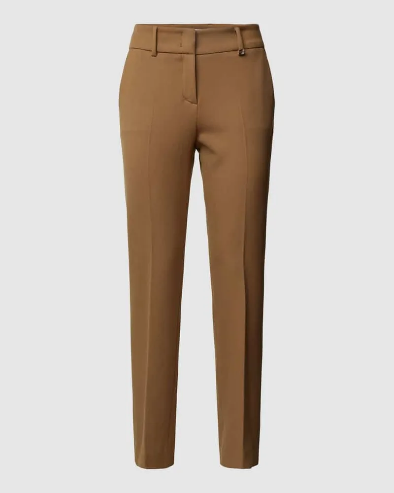 RAFFAELLO ROSSI  Stoffhose mit Bügelfalte Modell 'DORA Camel