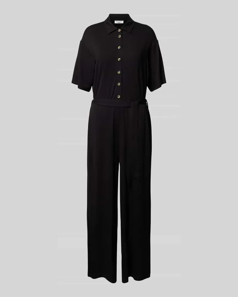 Marc O'Polo Jumpsuit mit Bindegürtel Black