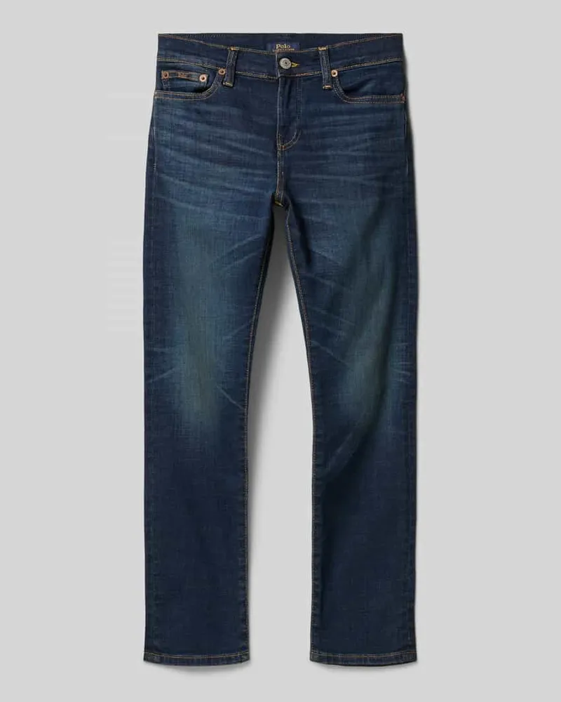 Ralph Lauren Jeans mit 5-Pocket-Design Blau