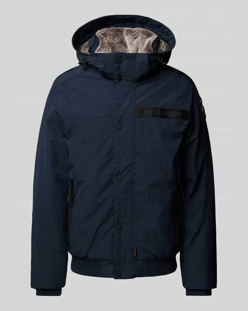 PME Legend Jacke mit Label-Details Modell 'STRIPER Marine
