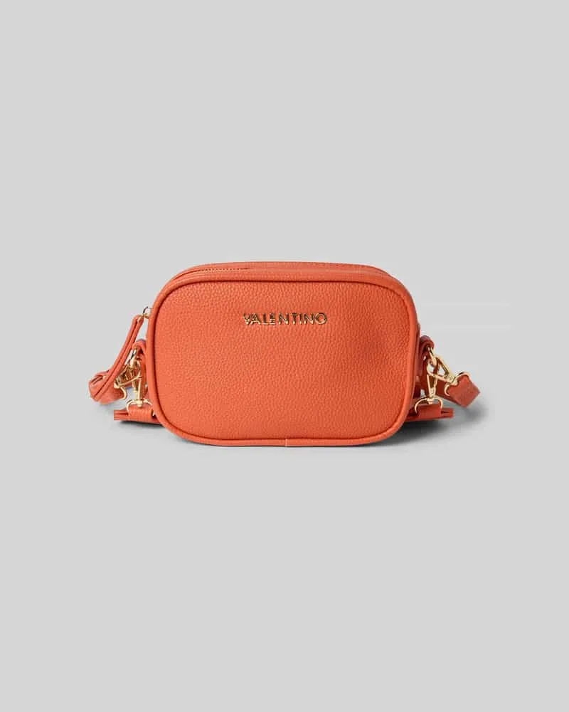 Valentino Garavani Crossbody Bag mit Label-Detail Modell 'MIRAMAR Orange