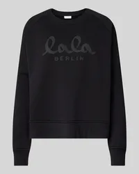 Lala Berlin Oversized Sweatshirt aus Baumwolle Black