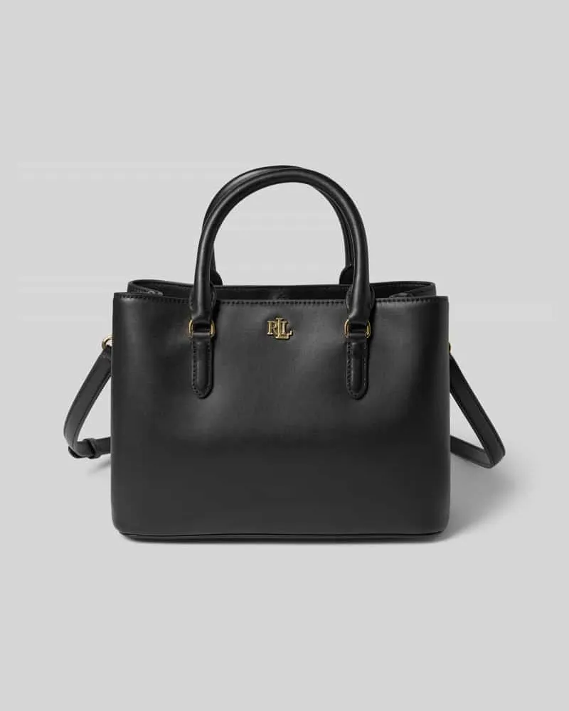 Ralph Lauren Satchel Bag mit Tragehenkel Modell 'MARCY Black