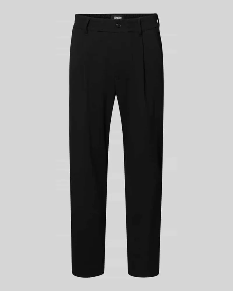 Drykorn Hose mit Eingrifftaschen Modell 'CHASY Black